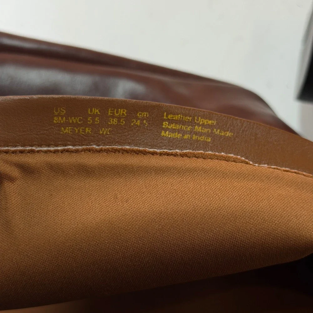 Franco Sarto Meyer Womens Brown Leather Knee High Riding Boots Size 8 NWOT